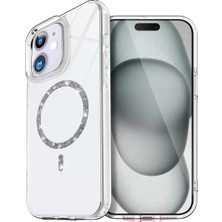 Olinea Iphone 12 Live Diamond Magsafe Kapak - Şeffaf