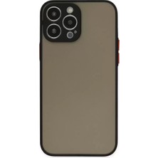 Olinea Iphone 13 Kılıf Montreal Silikon Kapak - Siyah