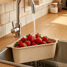 Snippy Lieve - Lavabo Süzgeci Pratik Çok Amaçlı Lavabo Çöp Kovası