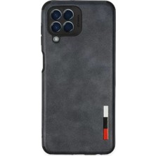 Olinea Galaxy M33 Kılıf Loop Deri Silikon - Lacivert