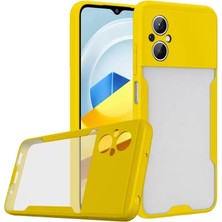 Olinea Poco M5 Kılıf Platin Silikon - Sarı