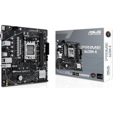 TeknoKapsül Prime A620M-K Ddr5 6400MHZ 1xvga 1xhdmi 1xm.2 USB 3.2 Matx Am5 (Amd Am5 9000/8000/7000 Seri̇ler