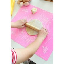 Silikon Hamur Açma Matı Ölçekli Orta Boy