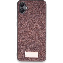 Olinea Onegif Galaxy A05 Bright Simli Kapak - Derin Mor