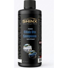 Shinx Cilalı Oto Şampuanı 500ml - Yoğun Köpüklü ve Üstün Parlatıcı Etkili Ph Nötr