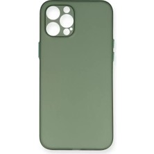 Olinea Iphone 12 Kılıf Pp Ince Kapak - Yeşil