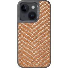 Olinea Venco Iphone 15 Viper Kapak - Kahverengi