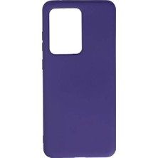 Olinea Galaxy S20 Kılıf Nano Içi Kadife Silikon - Mor