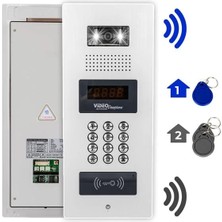 TeknoKapsül 980C98RD Nfc Destekli Görüntülü Diafon Kapı Kilit Akıllı Ev Güvenliği Sistemi Vericisi