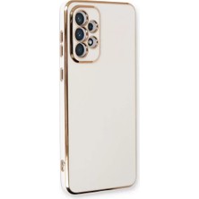Olinea Galaxy A53 5g Kılıf Volet Silikon - Beyaz