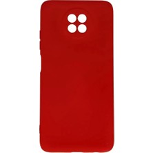 Olinea Redmi Note 9 5g Kılıf Nano Içi Kadife Silikon - Kırmızı