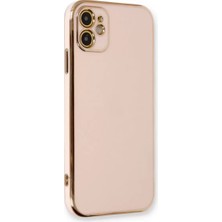 Olinea Iphone 11 Kılıf Volet Silikon - Pembe