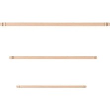 Ahşap Oklava 3'lü Set 50/60/80 cm