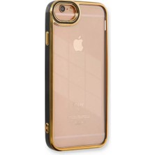 Olinea Iphone 6 Kılıf Liva Lens Silikon - Siyah