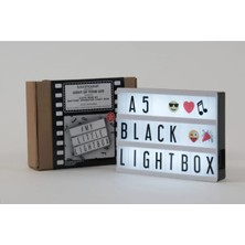 A5 Işıklı Harfli Dekoratif LED Pano Lightbox Dekoratif Hediyelik