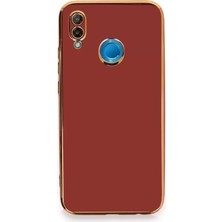 Olinea P20 Lite Kılıf Volet Silikon - Kırmızı