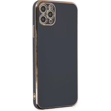 Olinea Iphone 11 Kılıf Volet Silikon - Siyah