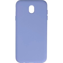 Olinea Galaxy J7 / J730 Kılıf Nano Içi Kadife Silikon - Lila