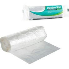Standart Mini Boy Çöp Torbası 44X45 cm Beyaz 40'lı