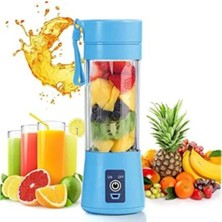 USB Kablolu 380 ml Şarjlı Portatif El Blenderi