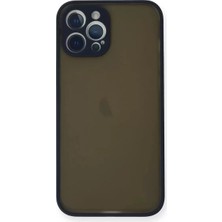 Olinea Iphone 12 Kılıf Montreal Silikon Kapak - Lacivert