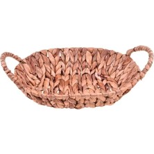 Mende Kulplu Sunum Sepeti- Oval 34 cm