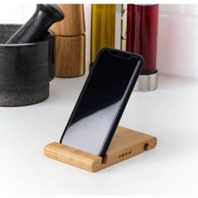 Telefon/tablet Standı, Bambu