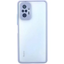 Olinea Redmi Note 10 Kılıf Montreal Silikon Kapak - Gri