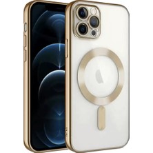 Olinea Iphone 13 Kılıf Kross Magneticsafe Kapak - Gold