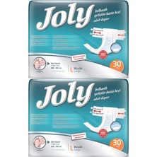 Jolly Joly Yetişkin Bezi Bel Bantlı L - Büyük - Large 60 Adet