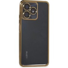 Olinea C53 Kılıf Lensli Silikon - Gold