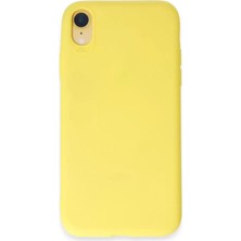 Olinea Iphone Xr Kılıf First Silikon - Sarı
