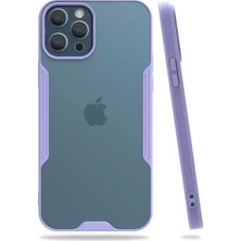 Olinea Iphone 12 Kılıf Platin Silikon - Lila