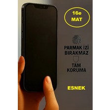 Teknoparkta Iphone 16E Uyumlu Mat Ekran Koruyucu Seramik Nano Tam Kaplar