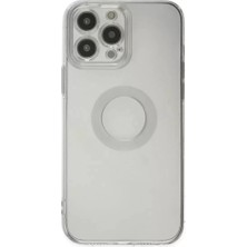 Olinea Iphone 13 Kılıf Santa Lens Silikon - Şeffaf