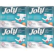 Jolly Joly Yetişkin Bezi Bel Bantlı L - Büyük - Large 120 Adet