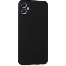 Olinea Galaxy A05 Kılıf First Silikon - Siyah