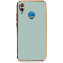 Olinea P20 Lite Kılıf Volet Silikon - Yeşil