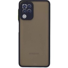 Olinea Galaxy A22 Kılıf Montreal Silikon Kapak - Lacivert