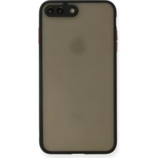Olinea Iphone 7 Kılıf Montreal Silikon Kapak - Siyah