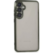 Olinea Galaxy S23 Fe Kılıf Lensli Silikon - Yeşil