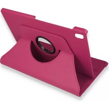 Olinea M10 Fhd X606F Kılıf 360 Tablet Deri Kılıf - Pembe