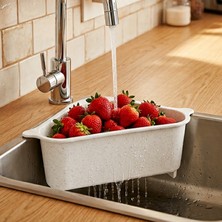 Snippy Lieve - Lavabo Süzgeci Pratik Çok Amaçlı Lavabo Çöp Kovası