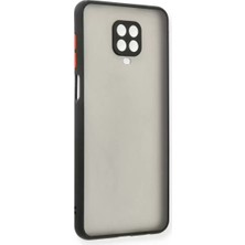 Olinea Redmi Note 9 Kılıf Montreal Silikon Kapak - Siyah