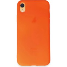 Olinea Iphone Xr Kılıf First Silikon - Parlak Turuncu