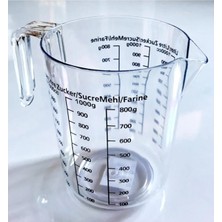Transparan Olcu Kabı 1 Lt
