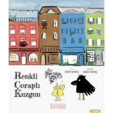 Ketebe Çocuk Renkli Çoraplı Kuzgun