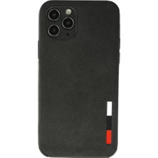 Olinea Iphone 11 Kılıf Loop Deri Silikon - Siyah