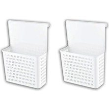 Askılı Sepet Dolap Organizeri Mutfak Düzenleyici 2li Set