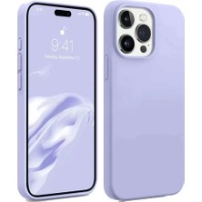 Olinea Iphone 15 Kılıf First Silikon - Lila
